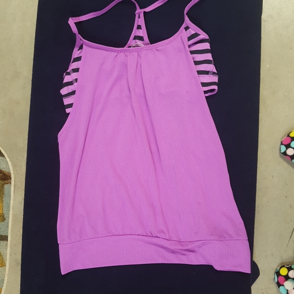 SO Athletic Tank with Built-in Sports bra